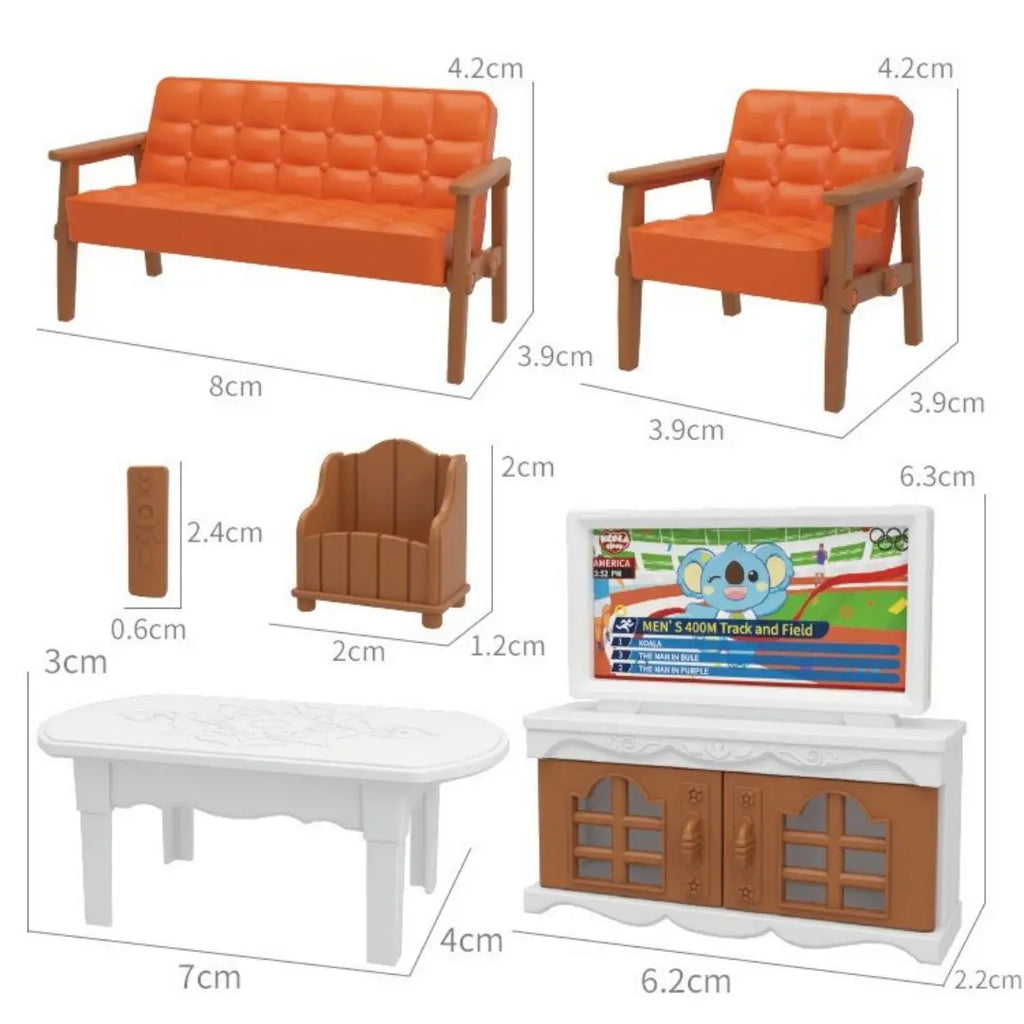 Mini juegos de compras de supermercado, muebles para casa de muñecas, accesorios, juguetes educativos intelectuales para niños, juguetes de interacción familiar