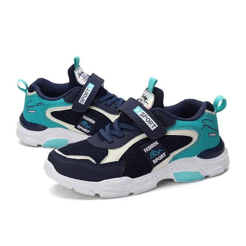 Zapatos para niños, zapatillas de deporte para niños en primavera y otoño con superficie antideslizante transpirable, zapatos de moda para niños cuhk