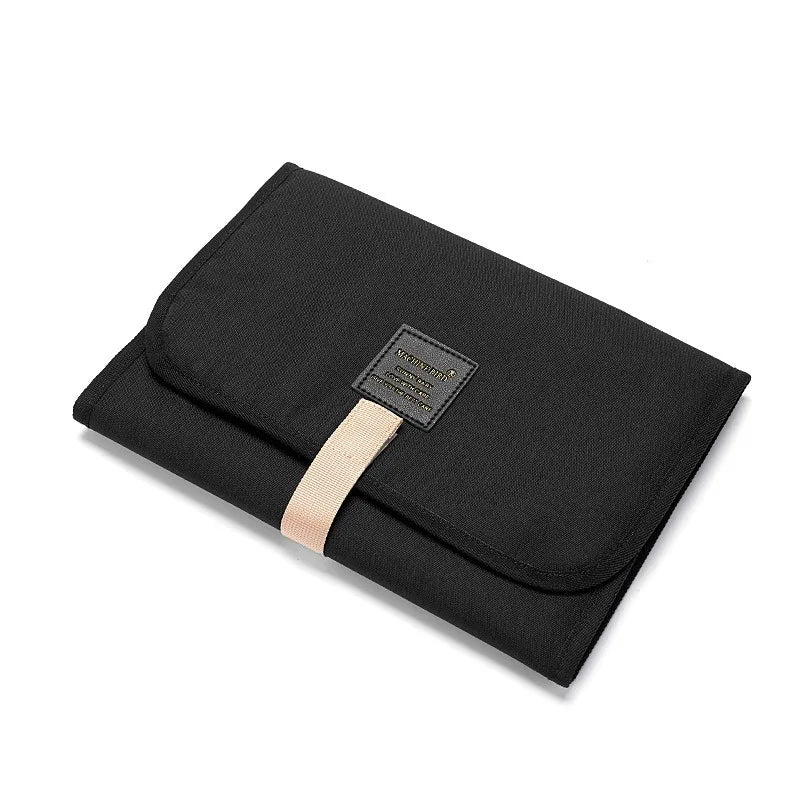 Cambiador de pañales plegable para bebé, almohadilla impermeable para pañales para recién nacidos, cambiador portátil para niños pequeños, hoja de pañales Oxford duradera para bebé