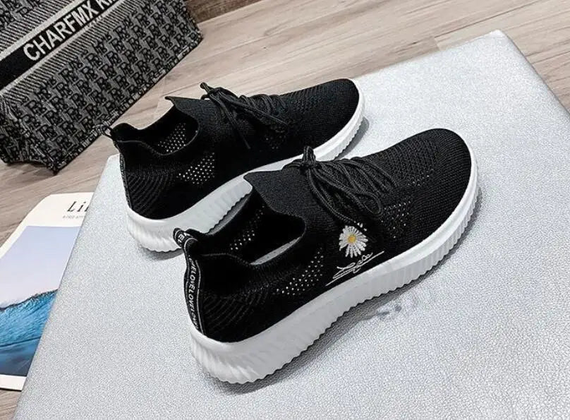 Zapatos deportivos para mujer, zapatillas deportivas informales, cómodas y elegantes, planas, bajas, bonitas, blancas, moda de éxito, tenis para mujer, verano 2025