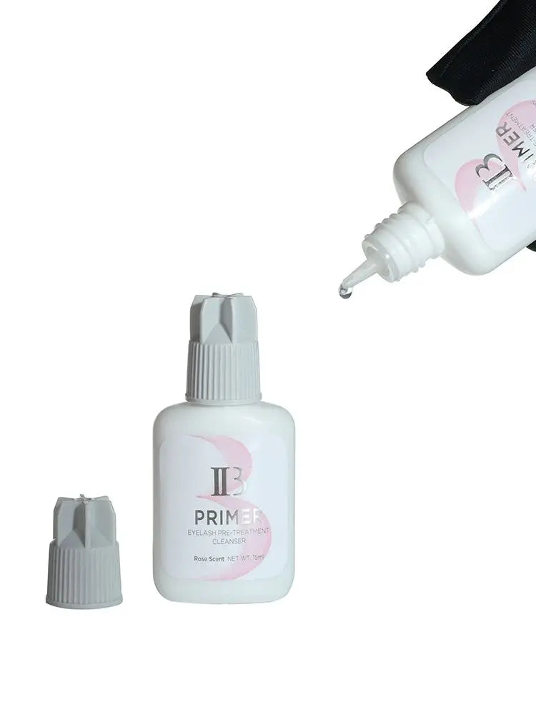 I Beauty Primer recoger agente fijador Super Bonder extensión de pestañas limpiador de imprimación transparente ib plátano rosa aroma