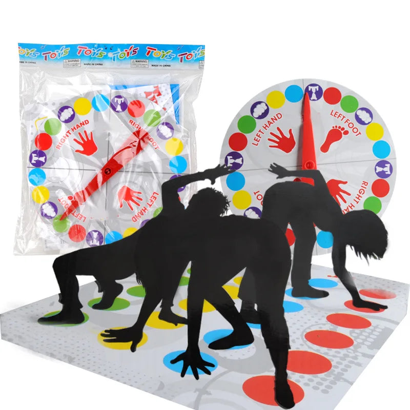 Twist-juguetes de interior para niños y adultos, juegos de mesa divertidos para exteriores, cuerpo torcido, deportes interactivos, familia, amigos, fiesta
