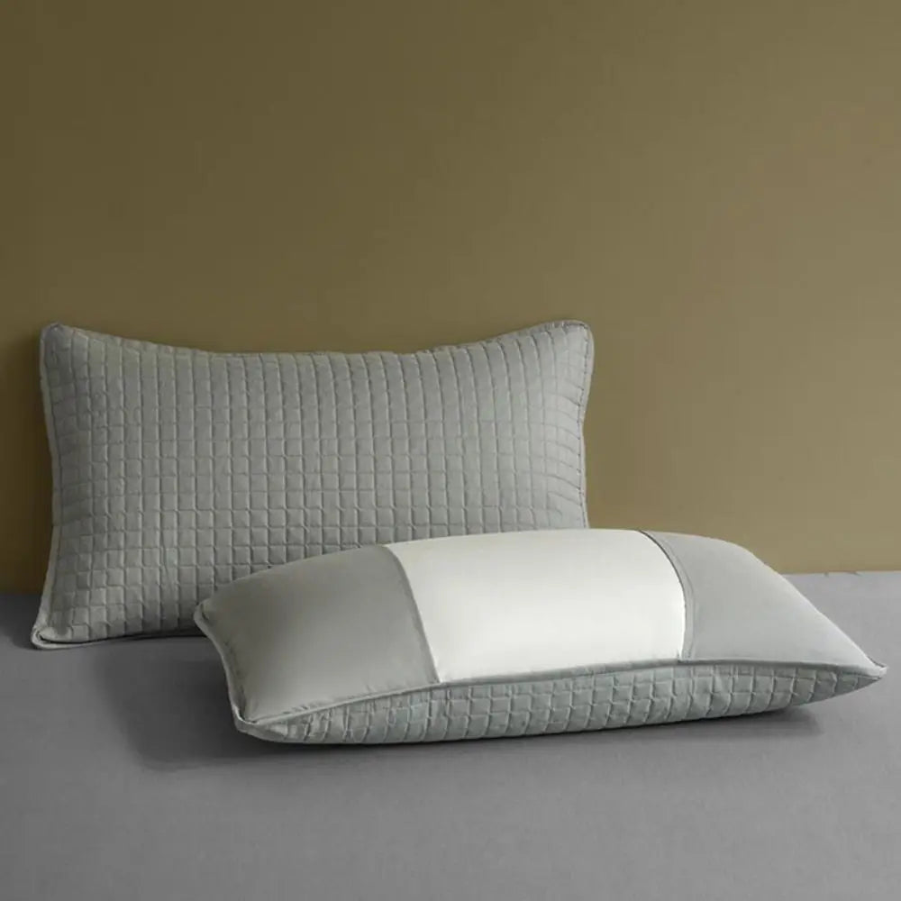 Funda de almohada de algodón, capa de aislamiento, funda de almohada de aceite para la cabeza, Protector antiácaros, almohada a prueba de sudor, protección central para el hogar