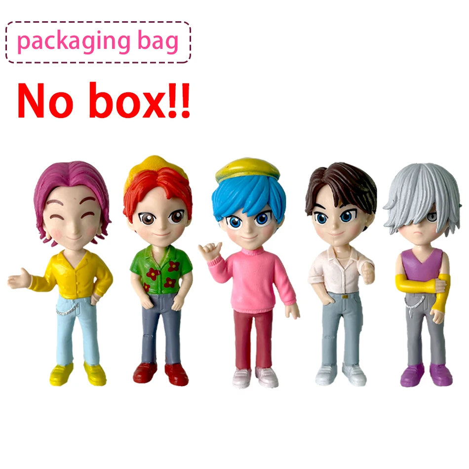 2026 Hot Kpop Devil Hunter Rumi Zoe Mira anime colección de personajes de cloruro de polivinílico baratijas de escritorio regalo para niños