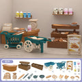 Mini juegos de compras de supermercado, muebles para casa de muñecas, accesorios, juguetes educativos intelectuales para niños, juguetes de interacción familiar