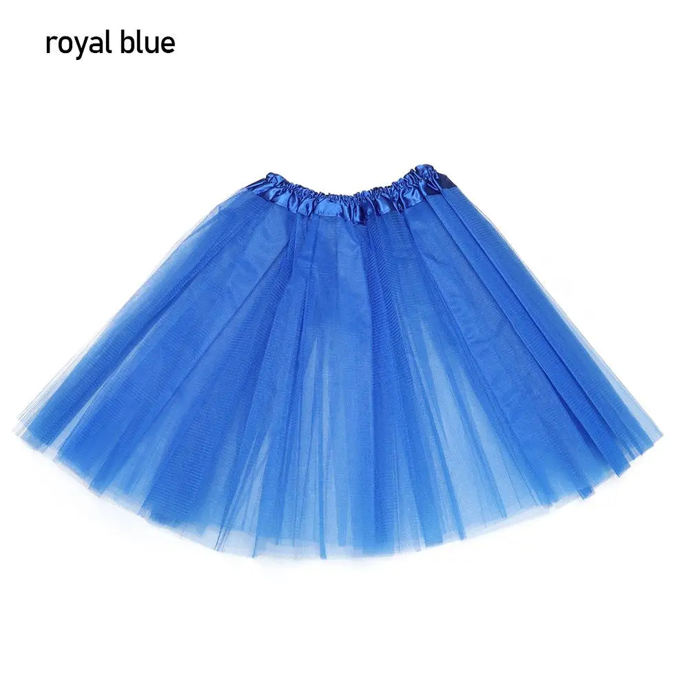 Faldas de Ballet Elásticas y Plisadas para Baile y Fiesta, Tutús, Faldas Voluminosas, Petticoat Estilo Lolita