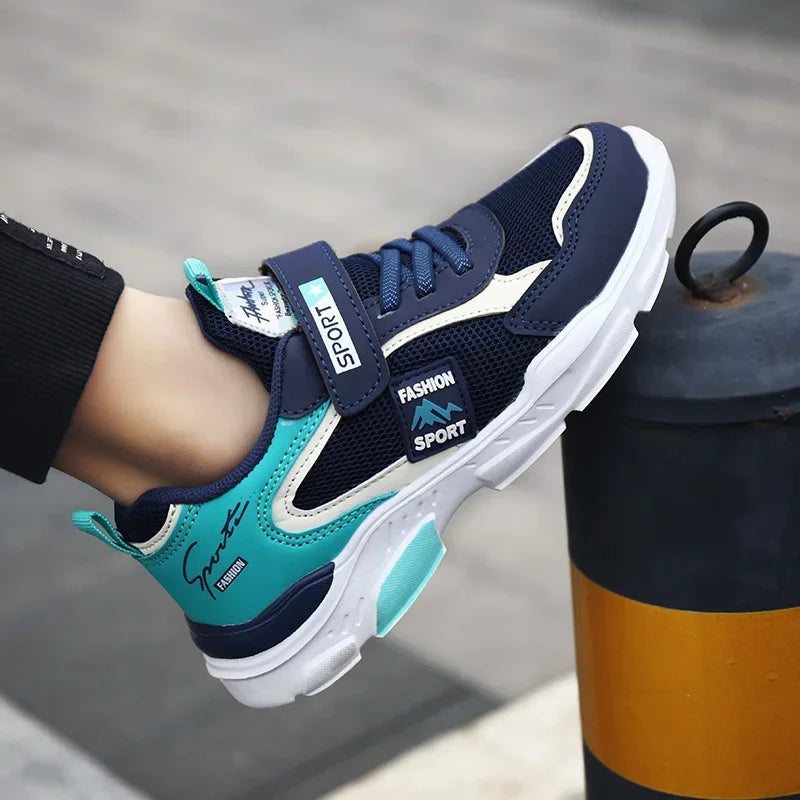 Zapatos para niños, zapatillas de deporte para niños en primavera y otoño con superficie antideslizante transpirable, zapatos de moda para niños cuhk