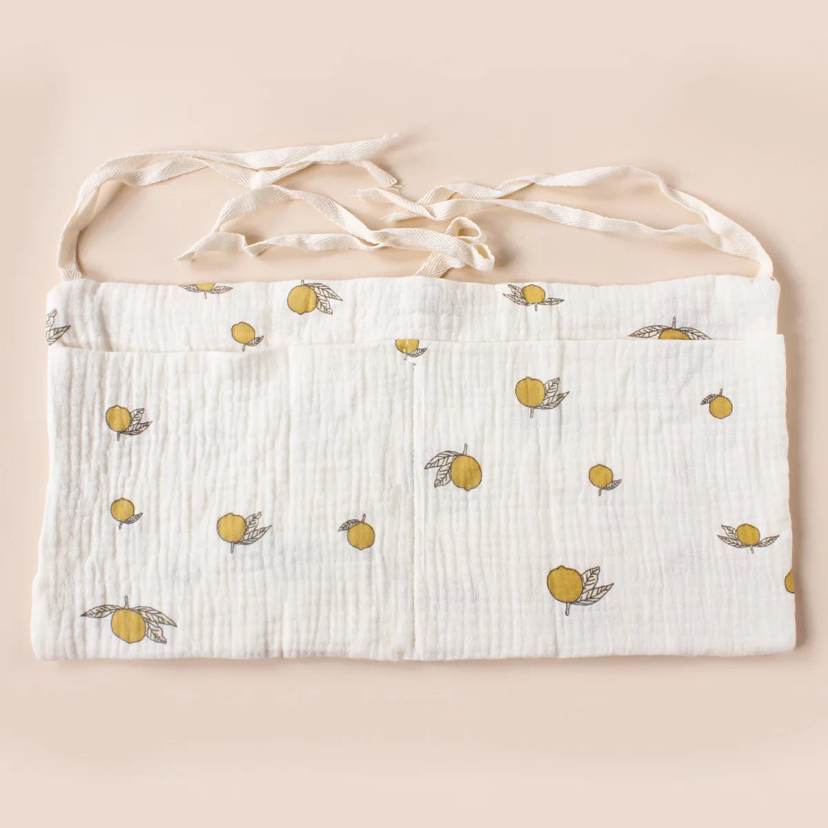 Organizador para cuna de bebé, bolsa de almacenamiento para cama Caddy, 2 bolsillos, colgante para cabecera de cama, organizador para pañales, juguetes y ropa