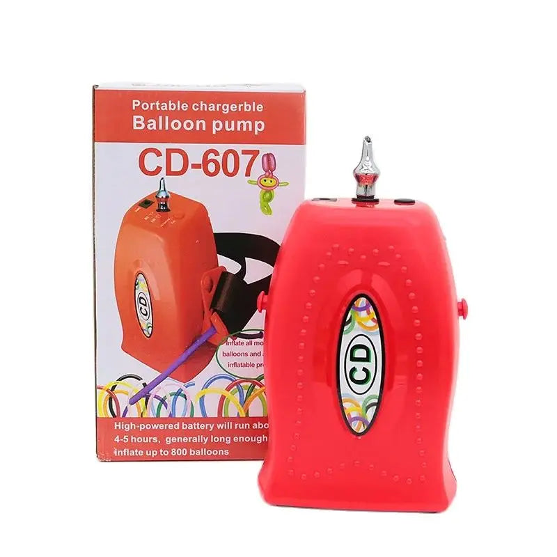 Bomba de globo recargable portátil, inflador de globo largo, inalámbrico, para espectáculo mágico, CA de 100-240V