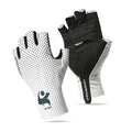 Guantes de ciclismo para hombre y mujer, guantes de verano para deportes al aire libre, pesca, antideslizantes, transpirables, medio dedo, para Fitness, MTB, Unisex