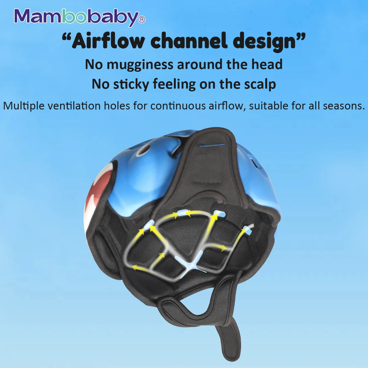 Mambobaby-casco antigolpes seguro para bebé, Protector de cabeza para niños pequeños, para aprender a gatear, caminar, evitar lesiones de golpes y caídas