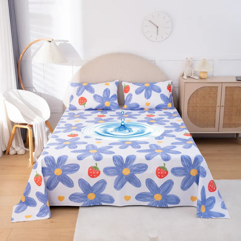 Fundas de cama impermeables 100%, sábanas lavables, prevención de incontinencia, antideslizantes, no incluye funda de almohada para habitación