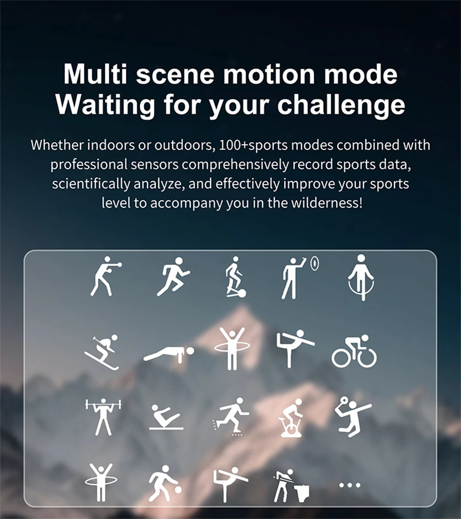 Reloj inteligente militar resistente al aire libre para hombres, GPS, deportes, Fitness, resistente al agua, llamada Bluetooth con luces LED, reloj inteligente