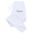 Pantalones deportivos informales estampados para correr para hombre y mujer, pantalones largos con cordón de otoño, pantalones de chándal sólidos para Fitness, ropa de gimnasio Unisex