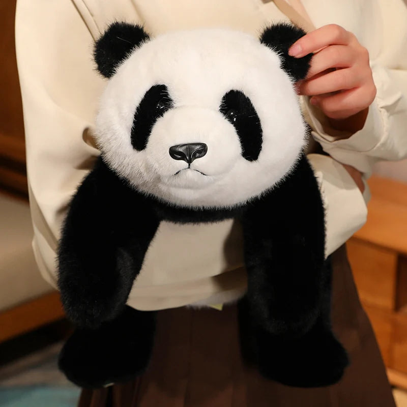Panda de peluche cómodo Animal suave de peluche mapache zorro oso cojín de suelo regalos de cumpleaños almohada suave juguetes para niñas regalo decoración de la habitación