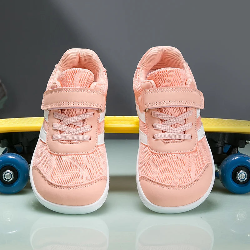 Zapatos Minimalistas para Niños Pequeños/Grandes, Zapatos Deportivos Anchos para Niños y Niñas, Zapatos Planos para Caminar y Patinar