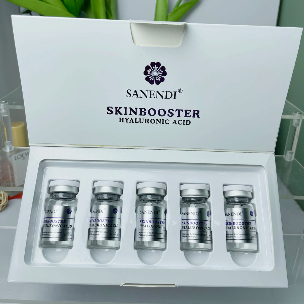Sanendi SKIN BOOSTER Ácido HialURÓNICO Solución de problemas de la piel facial Hidratación Hidratación Solución de proteínas coreanas para el cuidado de la piel