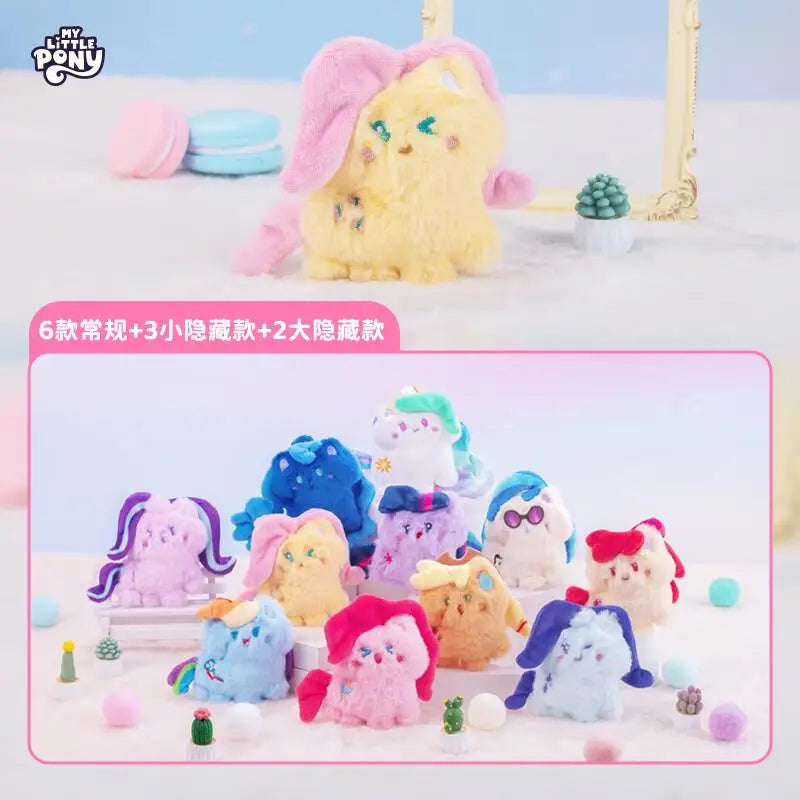 Nuevo Colgante de la Serie My Little Pony en Caja Sorpresa V1 V2 V3 V4, Muñeco de Peluche Original de My Little Pony, Lindo Colgante de Moda, Regalo Navideño