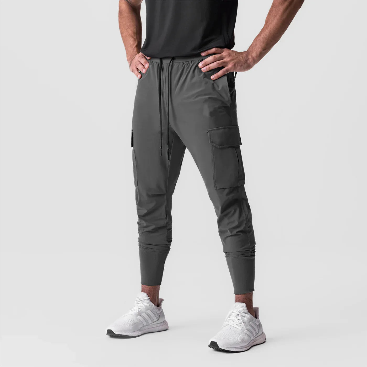 Nuevos pantalones deportivos de camuflaje para hombre, pantalones de fitness, pantalones de verano delgados, sueltos, de secado rápido, elásticos, pantalones de chándal para correr y entrenar.