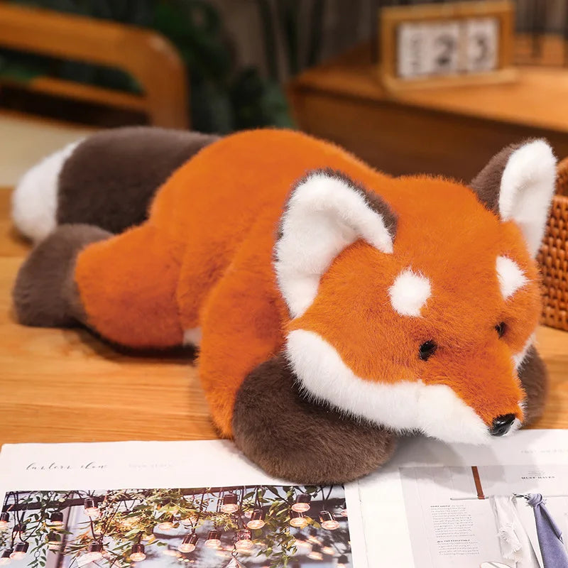 Panda de peluche cómodo Animal suave de peluche mapache zorro oso cojín de suelo regalos de cumpleaños almohada suave juguetes para niñas regalo decoración de la habitación