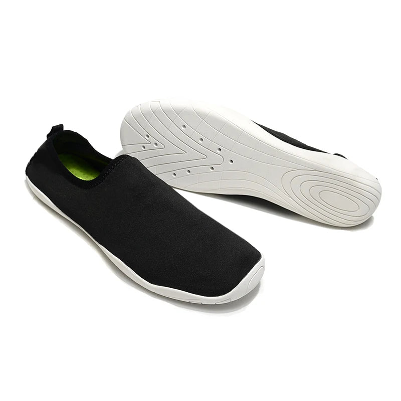 Zapatos acuáticos Unisex para parejas, zapatos de natación antideslizantes de suela blanda acolchados para exteriores, zapatos de playa de secado rápido para esnórquel, zapatos de Fitness