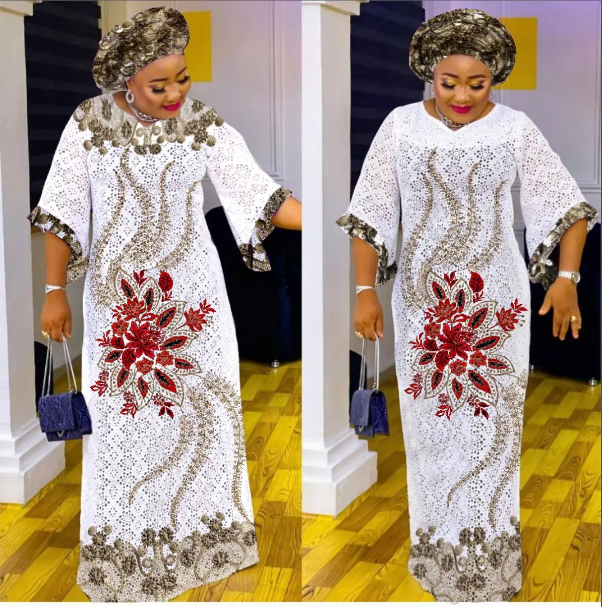 Vestidos de Fiesta musulmanes para mujer, vestido largo con estampado de Jalabiya, Abaya, Ramadán, caftán, Marruecos, Dubai, Islam, Eid, Arabia Saudita