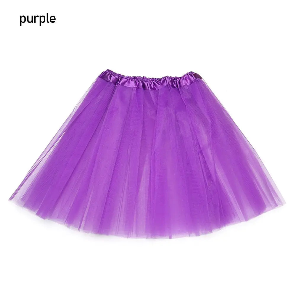 Faldas de Ballet Elásticas y Plisadas para Baile y Fiesta, Tutús, Faldas Voluminosas, Petticoat Estilo Lolita