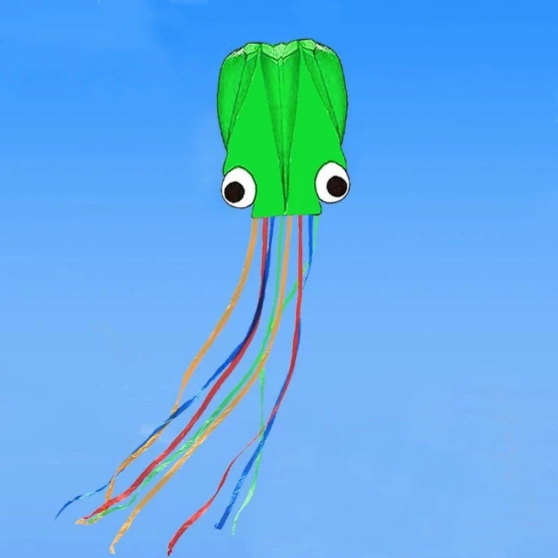 Cometas de pulpo, juguetes de jardín, cometa voladora, cometas inflables profesionales de parapente, cometa suave con cuerda, cometa dragón, cometa de exterior con alerón