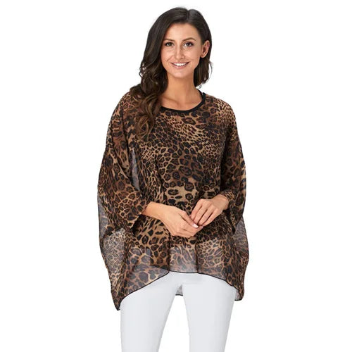 Novedad 2015 de mini vestidos casuales de gasa con estampado de flores para señoras, vestidos estilo bohemio con manga de murciélago en tallas grandes 4XL 5XL 6XL