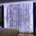 Guirnalda de luces LED para cortina de 3/4/6m, adorno USB con Control remoto, guirnalda de luces, decoración navideña para dormitorio y hogar