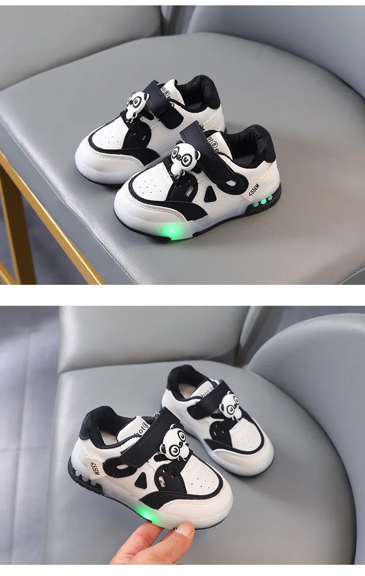 Zapatillas de deporte para chico 2025, otoño, nuevo zapato iluminado para chico, zapatillas de deporte para niño, zapatos bonitos para niña, tenis de moda, zapatos de diseñador para mujer, Кроссоkus
