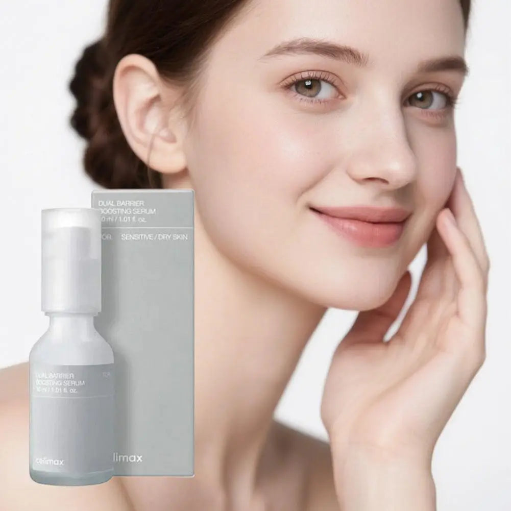 Suero Celimax de Doble Barrera para Piel Seca y Sensible, Calmante, Nutritivo Profundo e Hidratante, Esencia Facial Coreana Original