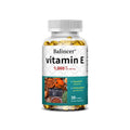 Suplemento de vitamina E, 1000 UI por servicio, potente antioxidante, apoya la piel, el corazón, el cerebro y el sistema inmunológico: sin OGM