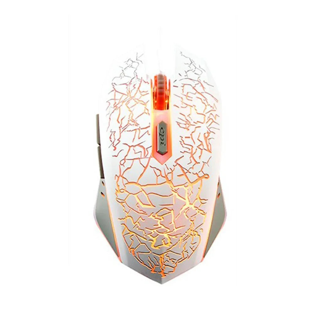 Ratón inalámbrico ergonómico para juegos, Mouse mecánico recargable de 1600 dpi, silencioso, RGB, 2,4G, para PC, portátil y Gamer