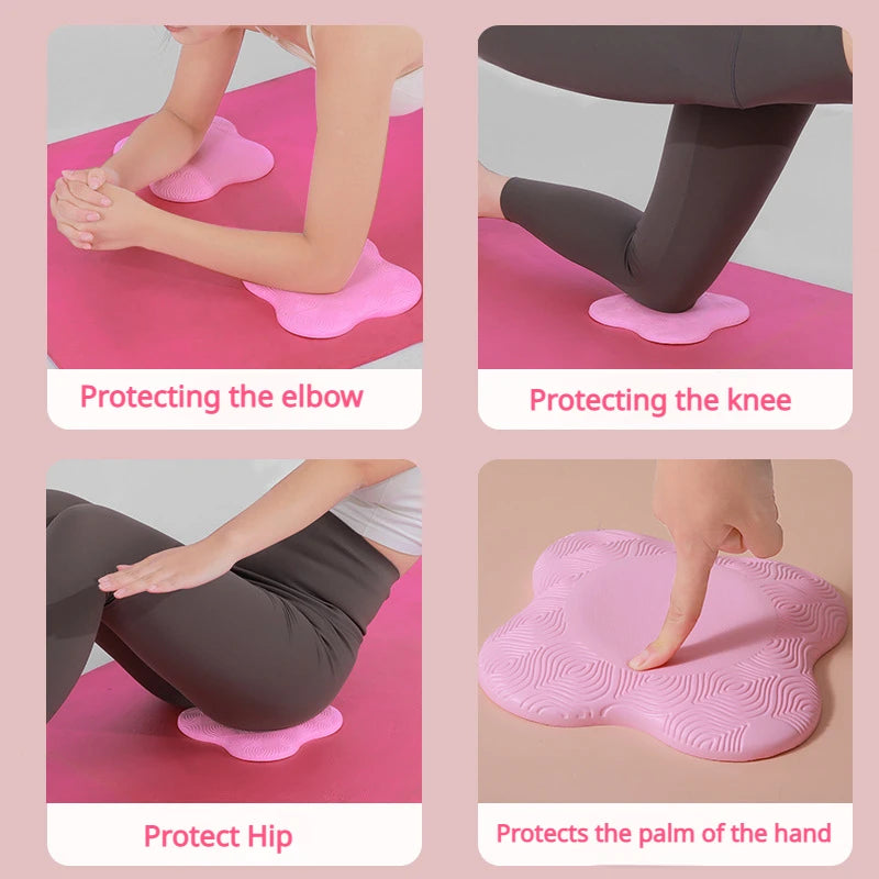 Esterilla de Yoga para arrodillarse, alfombrilla de soporte de absorción de impacto gruesa, almohadilla portátil para rodillas, Codera, ejercicio, Fitness, accesorios de Yoga