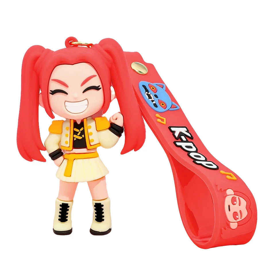 2026 Llaveros de Muñeca Derpy de Anime, Película, Kpop, Devil Hunter Girls, Impresos en 3D, y Figuras de Acción de Tigre Adorables, Colección de Juguetes, Regalos de Navidad