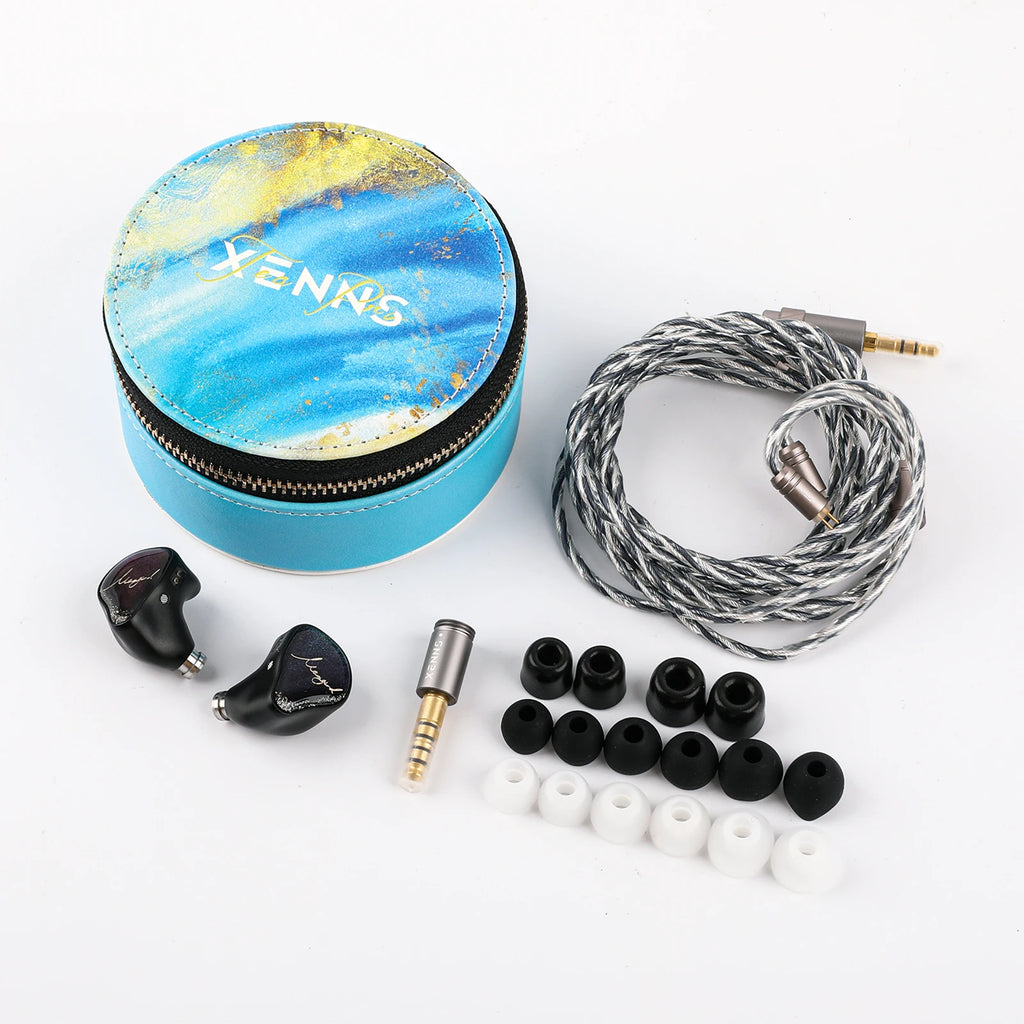 Preorden Xenns Mangird Tea Pro 2024 Auriculares híbridos de alta fidelidad IEM de mayor rendimiento actualizados 6BA + 2DD con cable personalizado Xenns