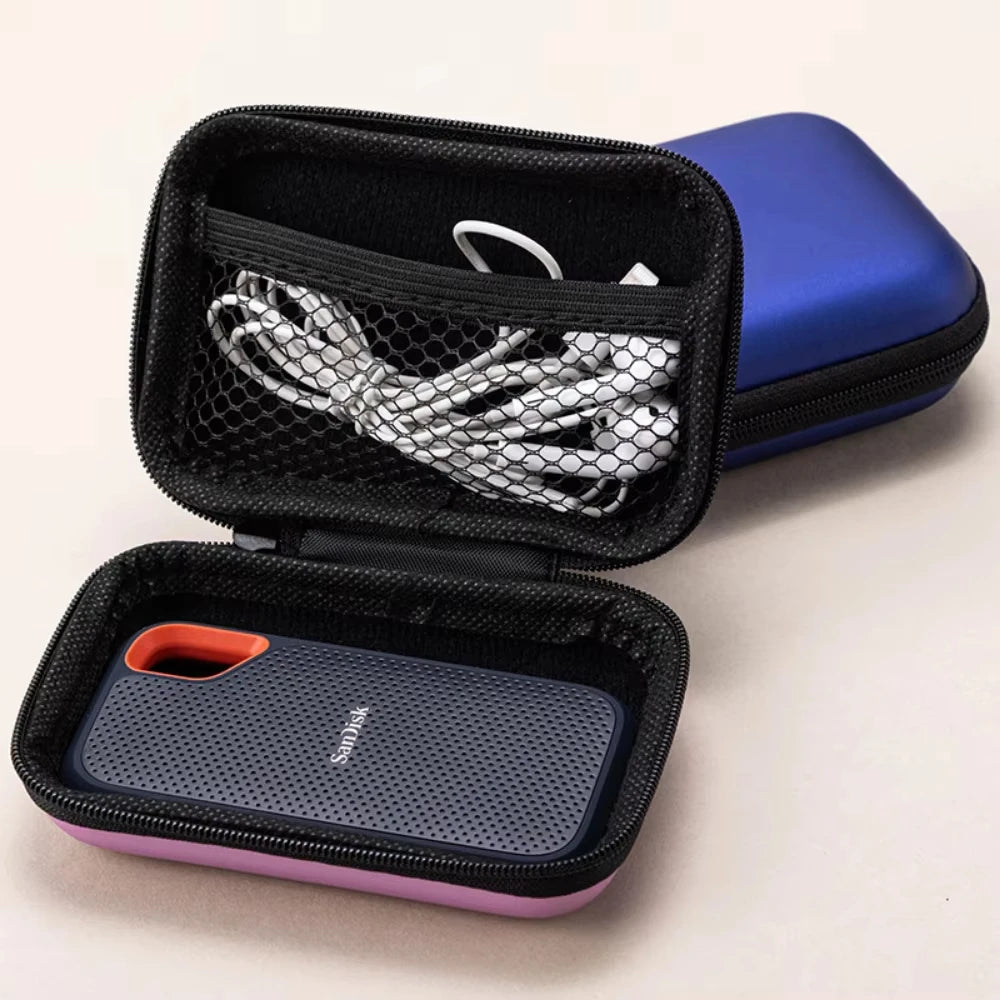 Caja de Almacenamiento para Cables de Carga con Diseño de Conejito Miffy, Organizador de Cables de Datos y Auriculares de Viaje, Estuche para Monedas y Llaves para Mujer