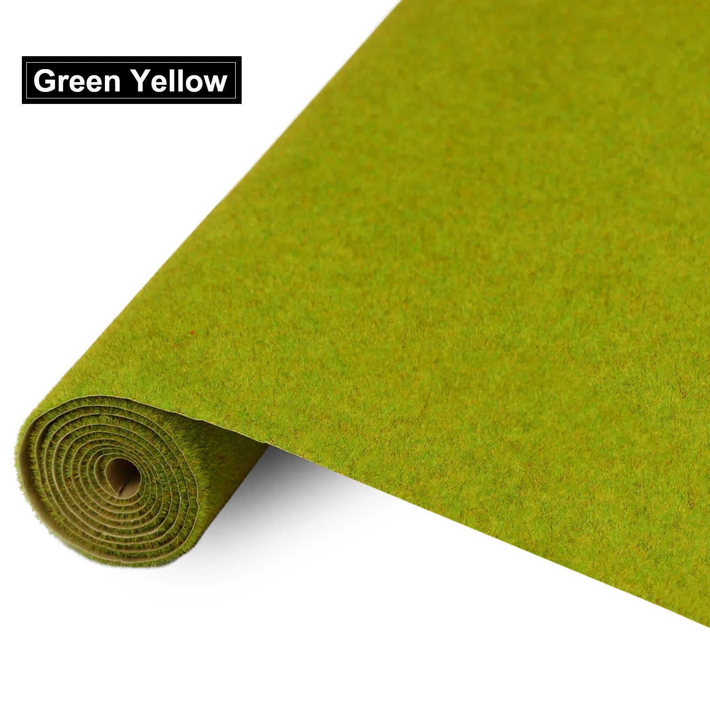 Evemodel-alfombrilla de césped de 0,4 m x 1m, modelo de césped Artificial verde, alfombras de césped para modelo arquitectónico, diseño de tren de paisaje, escala HO O N