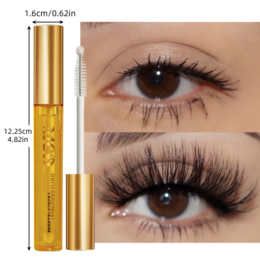 Suero potenciador de cejas y pestañas nutritivo transparente, ingredientes naturales para pestañas más largas y gruesas, maquillaje para ojos, regalos