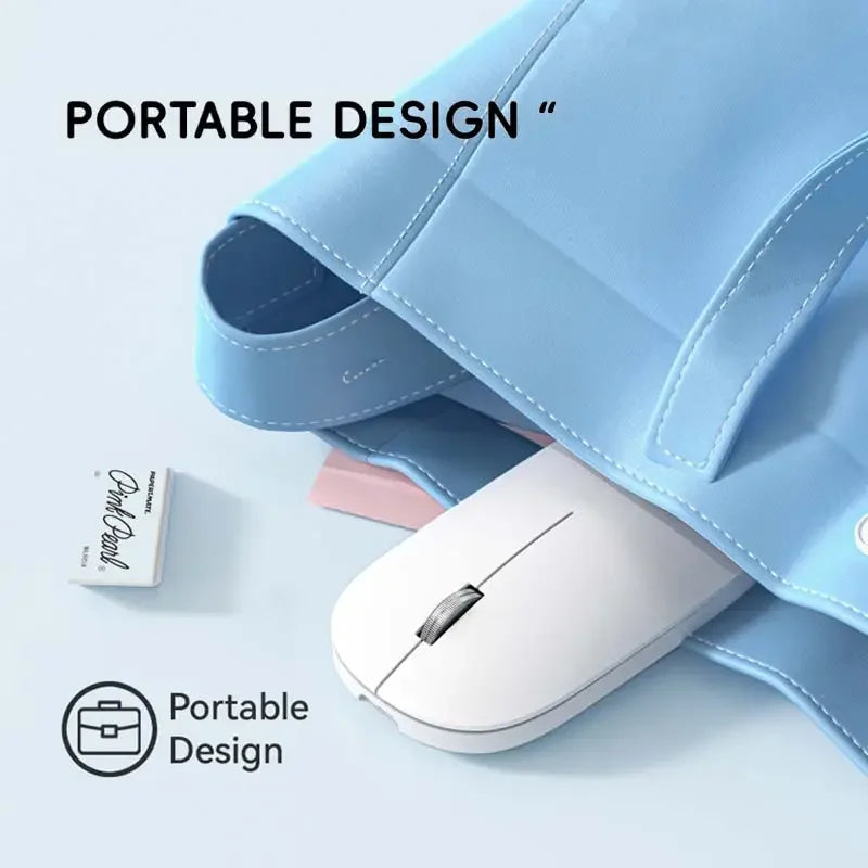 Nuevo Ratón Inalámbrico con Carga Tipo-C, Clic Silencioso, Portátil, Ergonómico, Universal para Oficina, Ligero, para Juegos, Sin Ruido, 2026