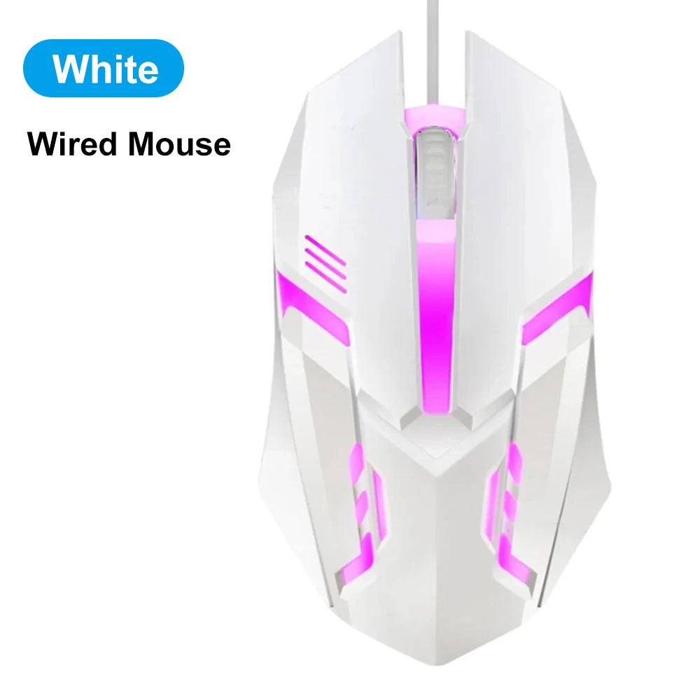 Ratón inalámbrico Bluetooth 5,2 RGB 2,4G, ratón para juegos de modo Dual, ratón silencioso de 6 botones para MacBook, tableta, ordenadores portátiles
