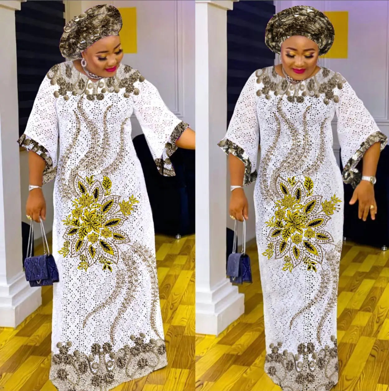Vestidos de Fiesta musulmanes para mujer, vestido largo con estampado de Jalabiya, Abaya, Ramadán, caftán, Marruecos, Dubai, Islam, Eid, Arabia Saudita