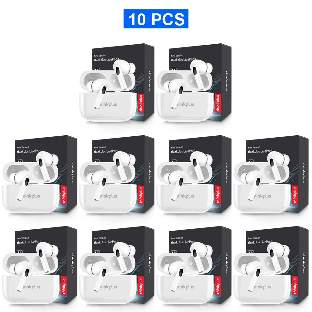 Original Thinkplus auriculares inalámbricos Bluetooth ANC auriculares con reducción de ruido HD micrófono llamada Gamer auriculares LED Control de pantalla táctil