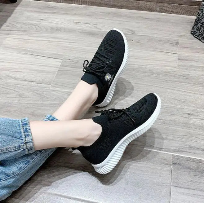 Zapatos deportivos para mujer, zapatillas deportivas informales, cómodas y elegantes, planas, bajas, bonitas, blancas, moda de éxito, tenis para mujer, verano 2025