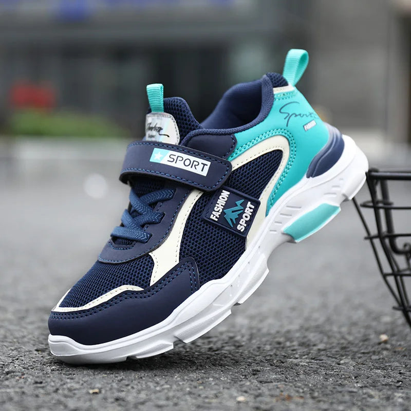 Zapatos para niños, zapatillas de deporte para niños en primavera y otoño con superficie antideslizante transpirable, zapatos de moda para niños cuhk