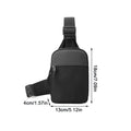 1Pieces Men's Chest Bag Fashion Small Canvas Shoulder Crossbody Bags Outdoor Mountaineering Bag Christmas Gifts