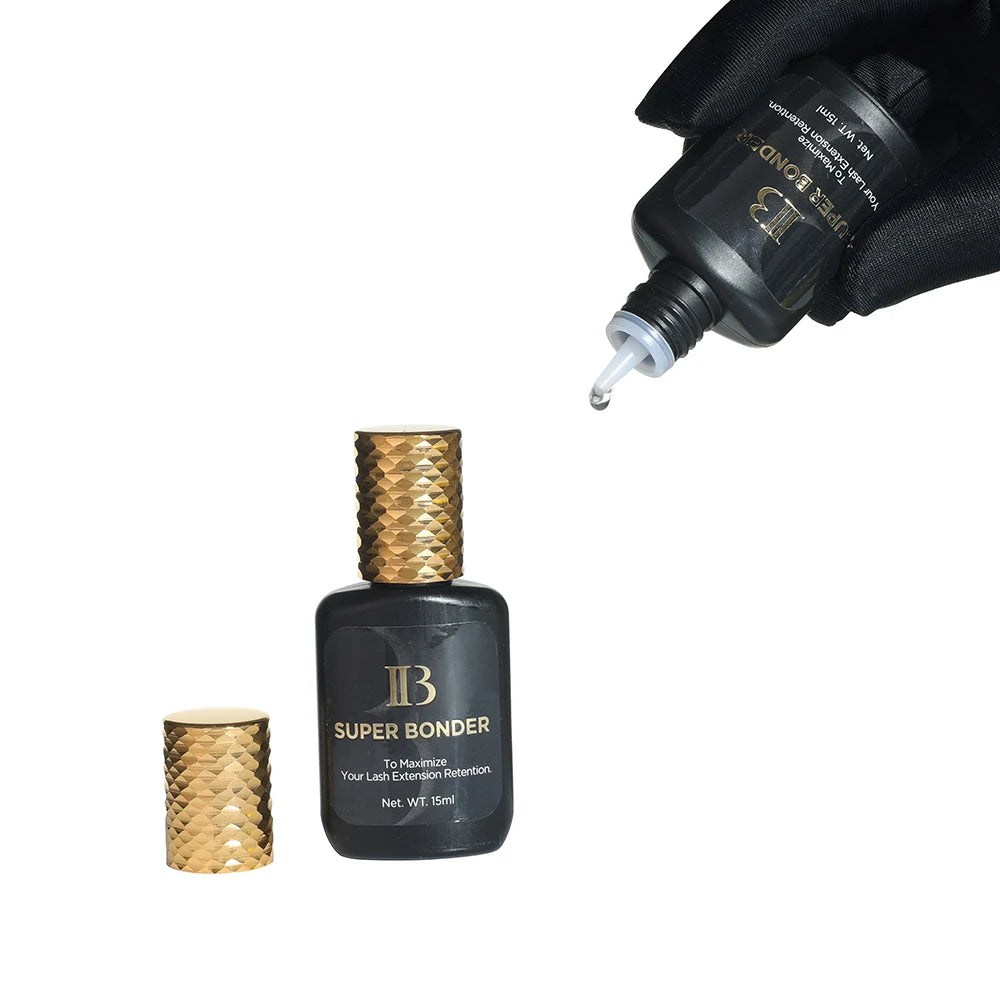 I Beauty Primer recoger agente fijador Super Bonder extensión de pestañas limpiador de imprimación transparente ib plátano rosa aroma