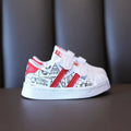 Zapatos infantiles para bebés, niñas y niños, zapatillas antideslizantes con parte inferior de goma suave, zapatos planos informales, talla 21-30