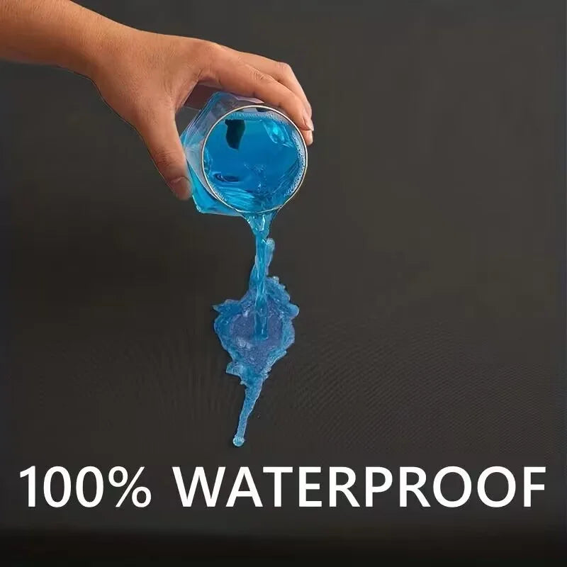 Funda protectora de colchón 100% impermeable, Sábana ajustable antideslizante con banda elástica para King Queen 90/140/160/200